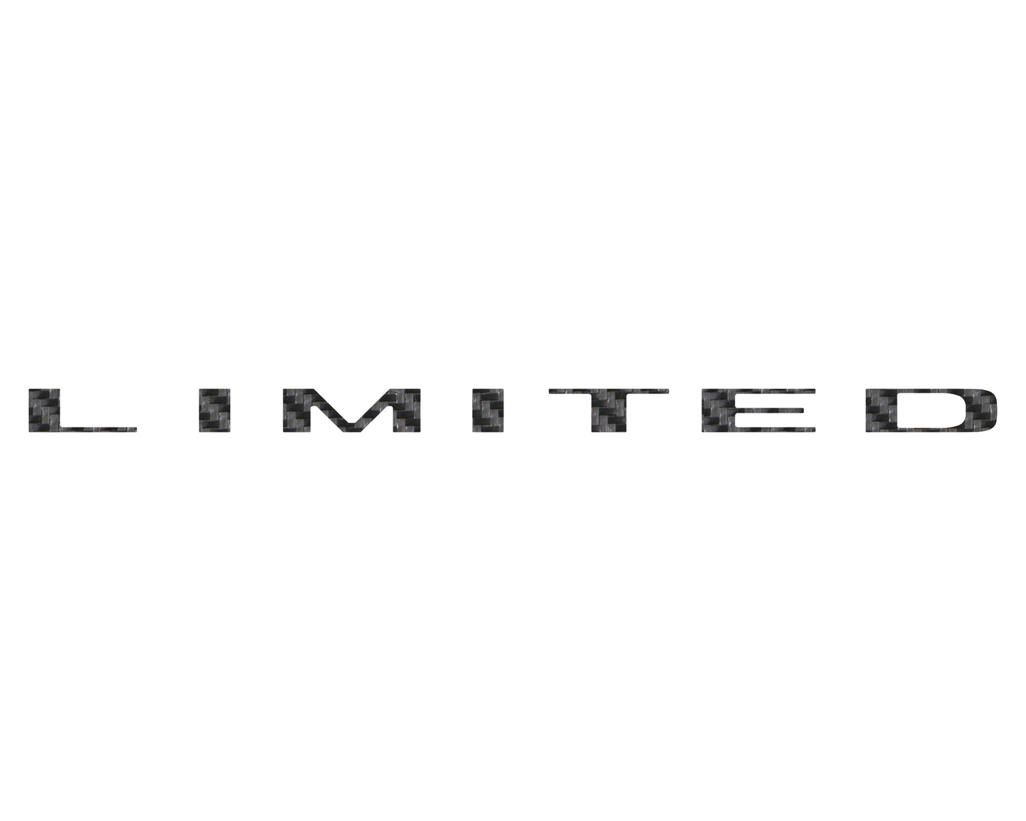 Ram 1500/2500/3500 Limited Tailgate Emblem Letter Overlays – Fits 2025–2026
