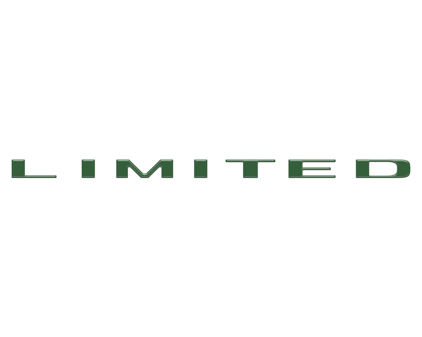 Ram 1500/2500/3500 Limited Tailgate Emblem Letter Overlays – Fits 2025–2026
