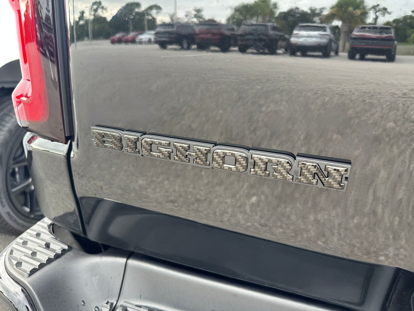 Ram 1500/2500/3500 Bighorn Tailgate Emblem Letter Inserts – Fits 2025–2026