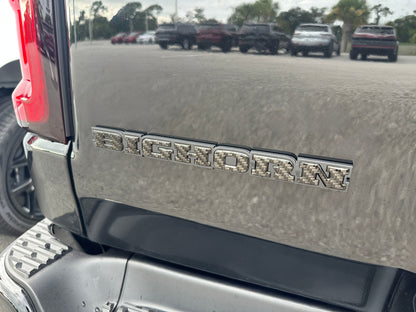 Ram 1500/2500/3500 Bighorn Tailgate Emblem Letter Inserts – Fits 2025–2026