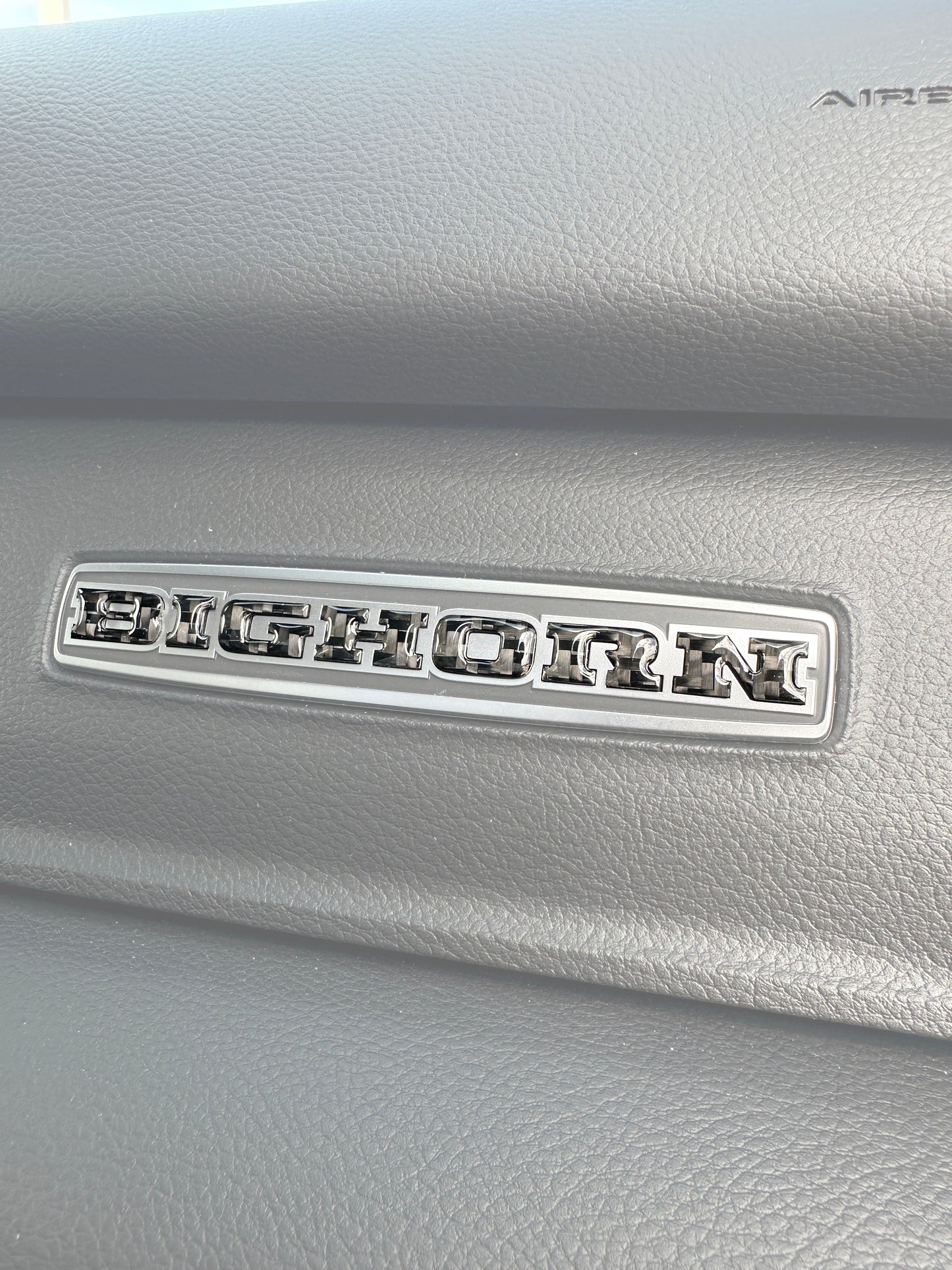 Ram 1500/2500/3500 Glovebox Emblem Inserts – Fits 2025–2026