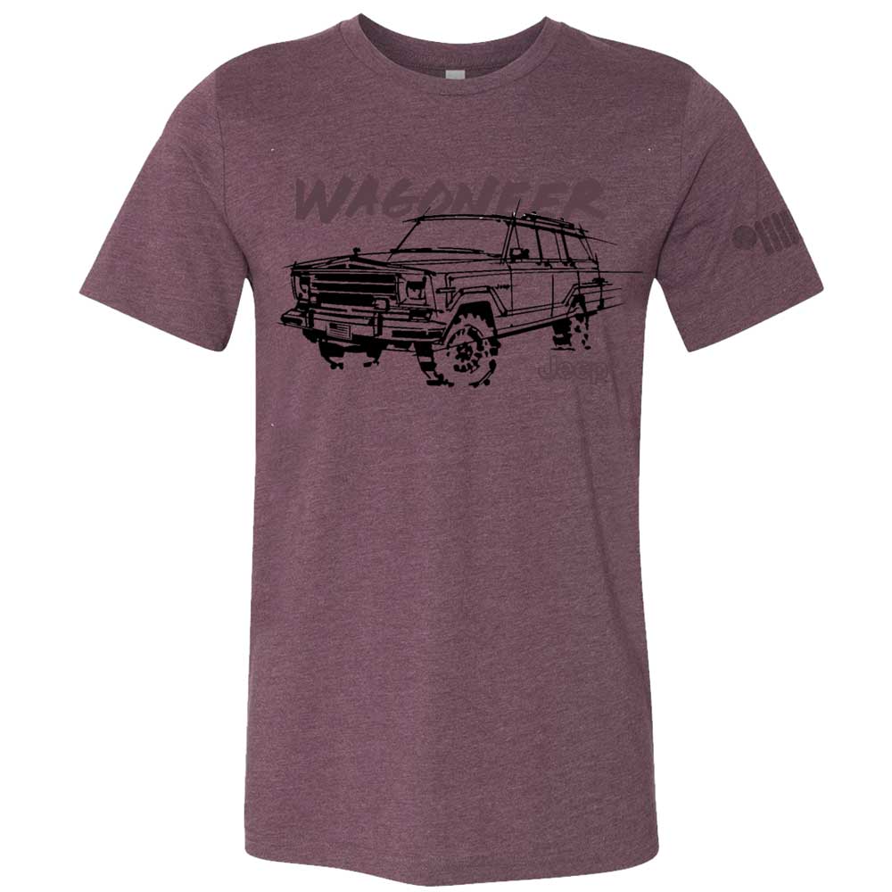 Men’s Jeep® Wagoneer LDD Series T-Shirt – Triblend Burgundy