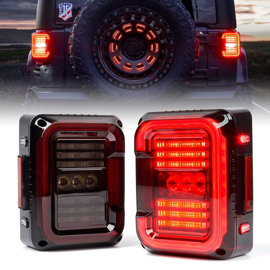 Inspire Series LED Tail Lights for Jeep Wrangler JL (2018+)