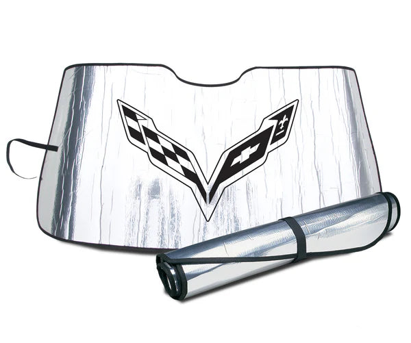 Custom Fit Sunshield Licensed Corvette® Logo
