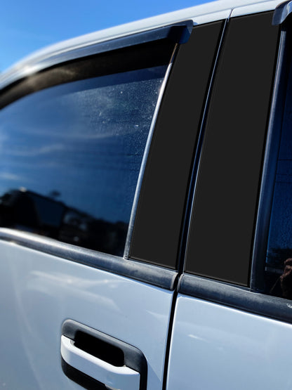 Door Pillars Accent Trim Fits 2009-2014 Ford F-150 (Super Crew/Super Cab)