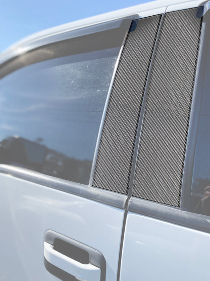 Door Pillars Accent Trim Fits 2009-2014 Ford F-150 (Super Crew/Super Cab)