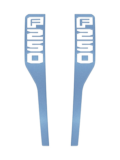 Front Fender Emblem Overlays Fits 2023-2026 Ford Super Duty