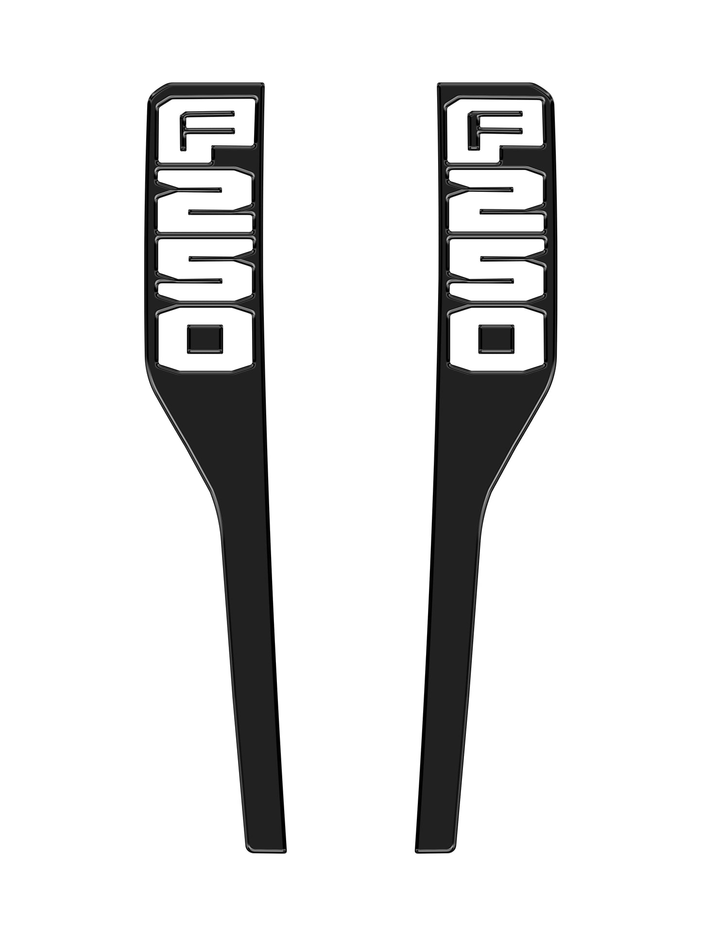 Front Fender Emblem Overlays Fits 2023-2026 Ford Super Duty