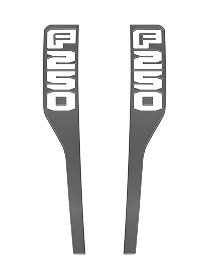 Front Fender Emblem Overlays Fits 2023-2026 Ford Super Duty