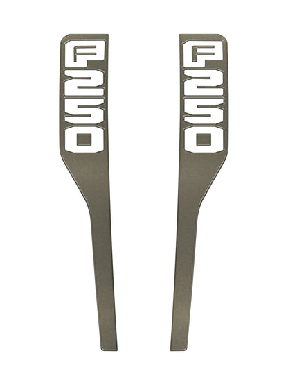 Front Fender Emblem Overlays Fits 2023-2026 Ford Super Duty