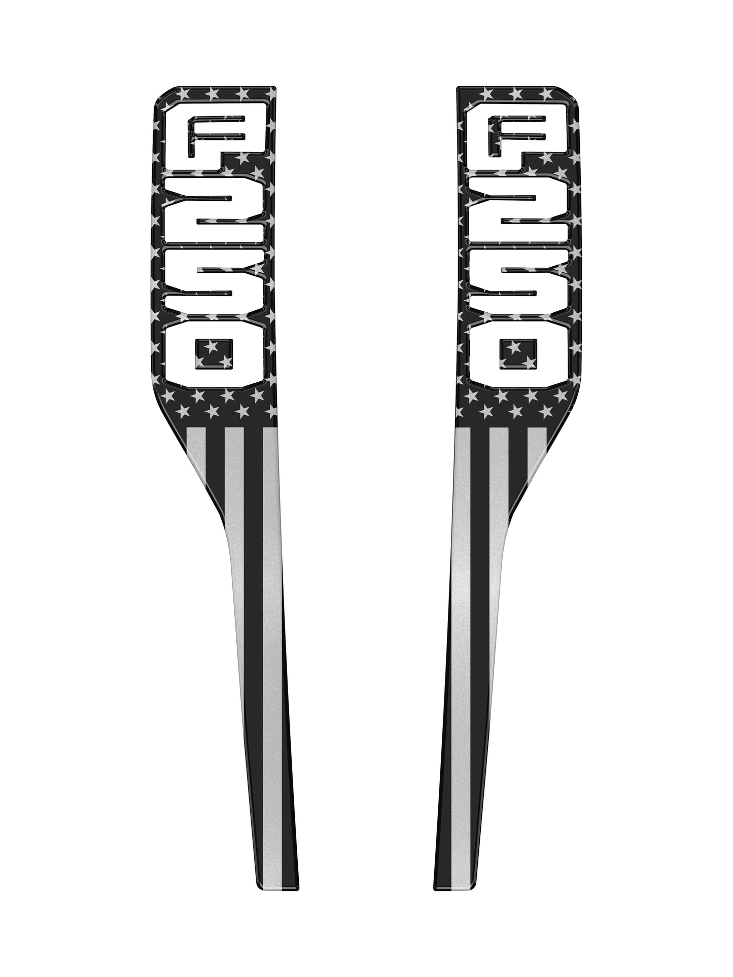 Front Fender Emblem Overlays Fits 2023-2026 Ford Super Duty