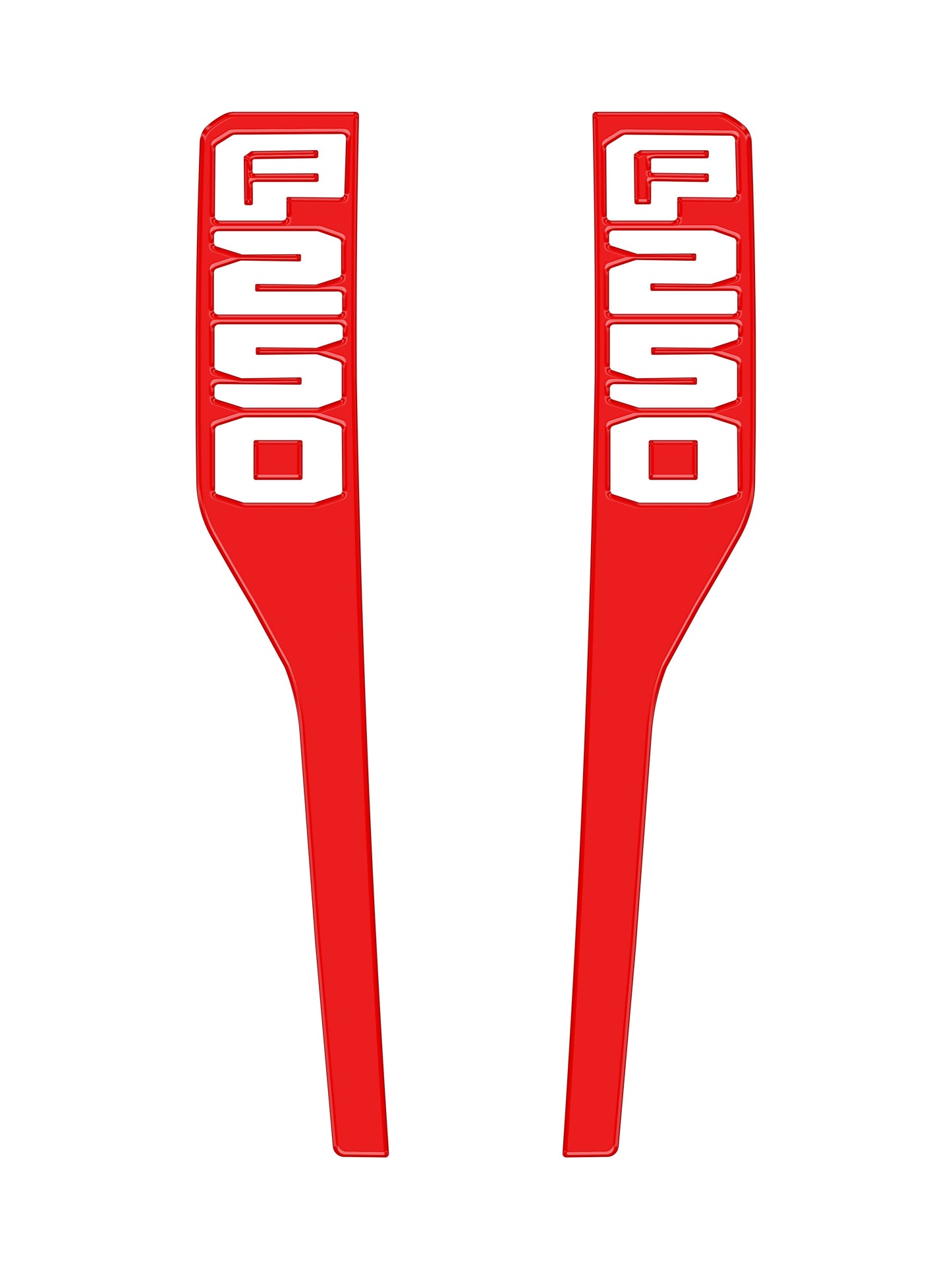 Front Fender Emblem Overlays Fits 2023-2026 Ford Super Duty