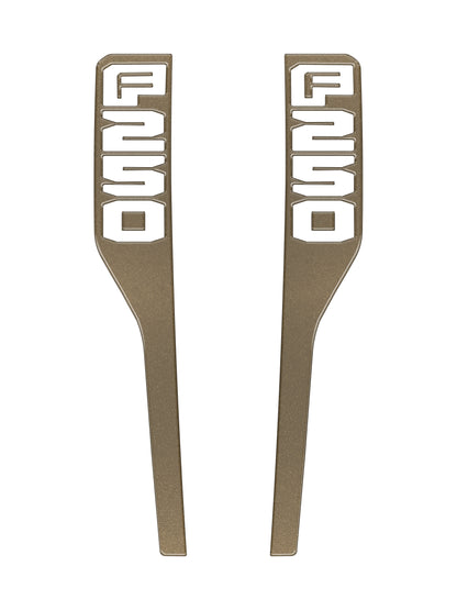 Front Fender Emblem Overlays Fits 2023-2026 Ford Super Duty