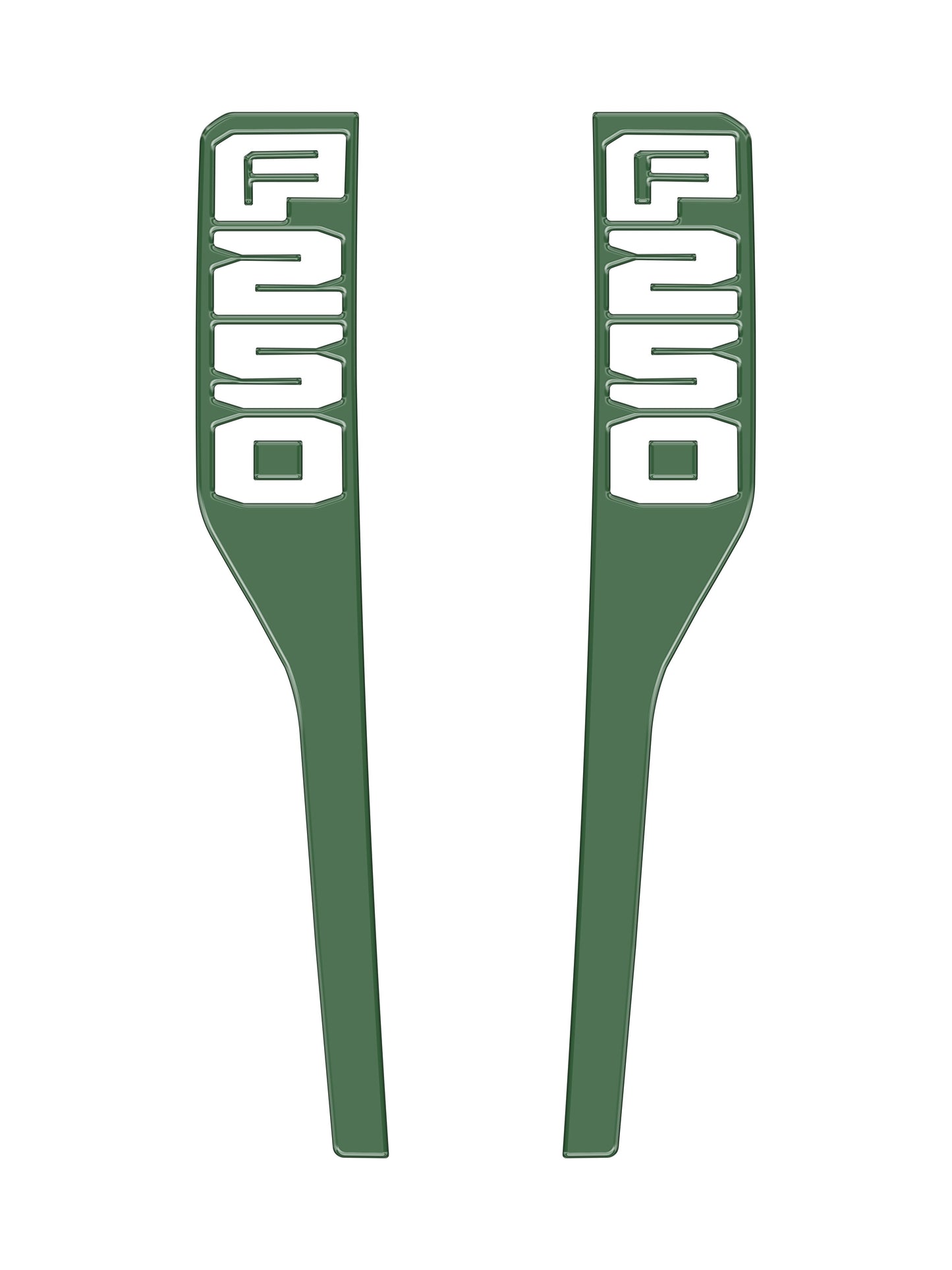 Front Fender Emblem Overlays Fits 2023-2026 Ford Super Duty