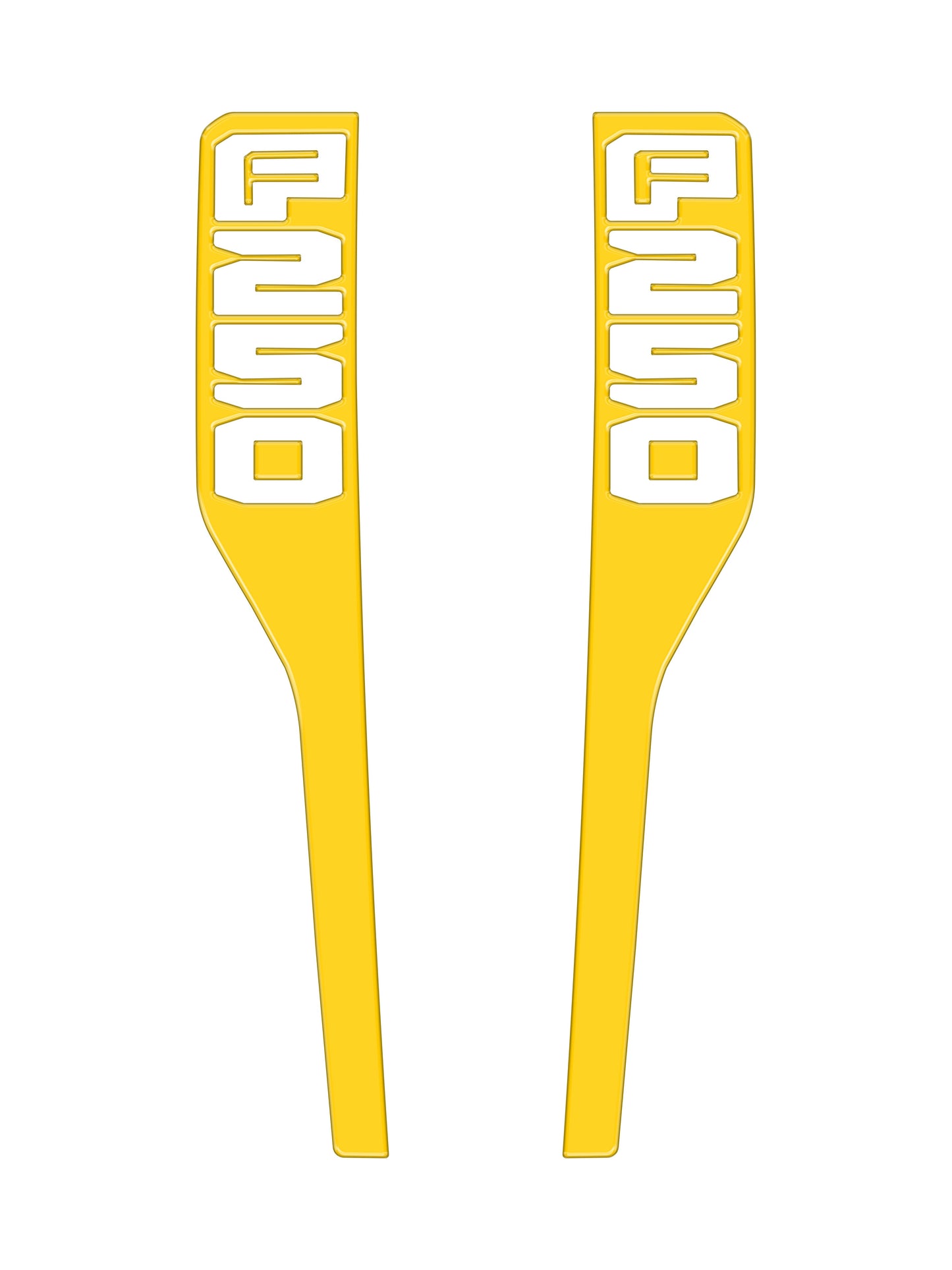 Front Fender Emblem Overlays Fits 2023-2026 Ford Super Duty