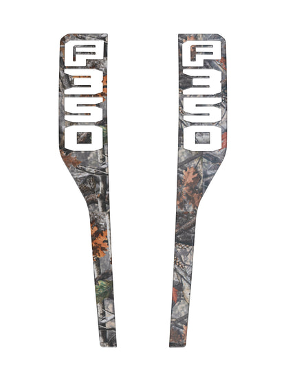 Front Fender Emblem Overlays Fits 2023-2026 Ford Super Duty