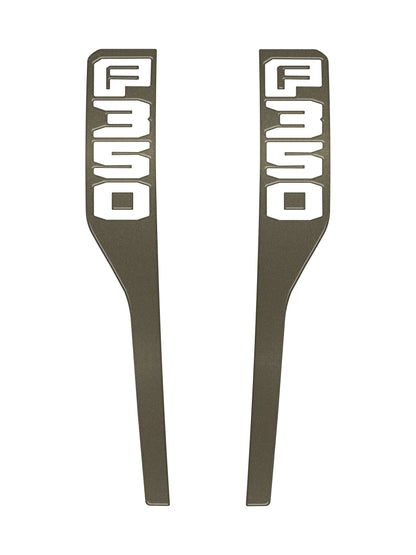 Front Fender Emblem Overlays Fits 2023-2026 Ford Super Duty