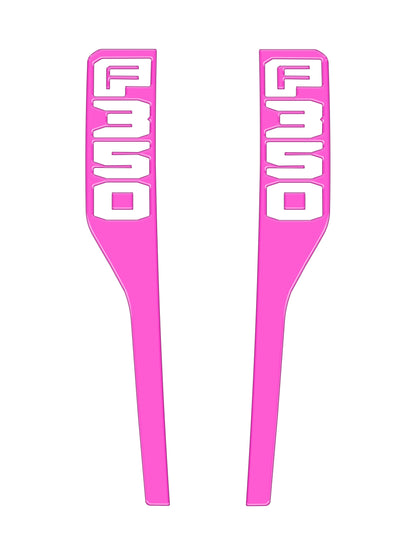 Front Fender Emblem Overlays Fits 2023-2026 Ford Super Duty