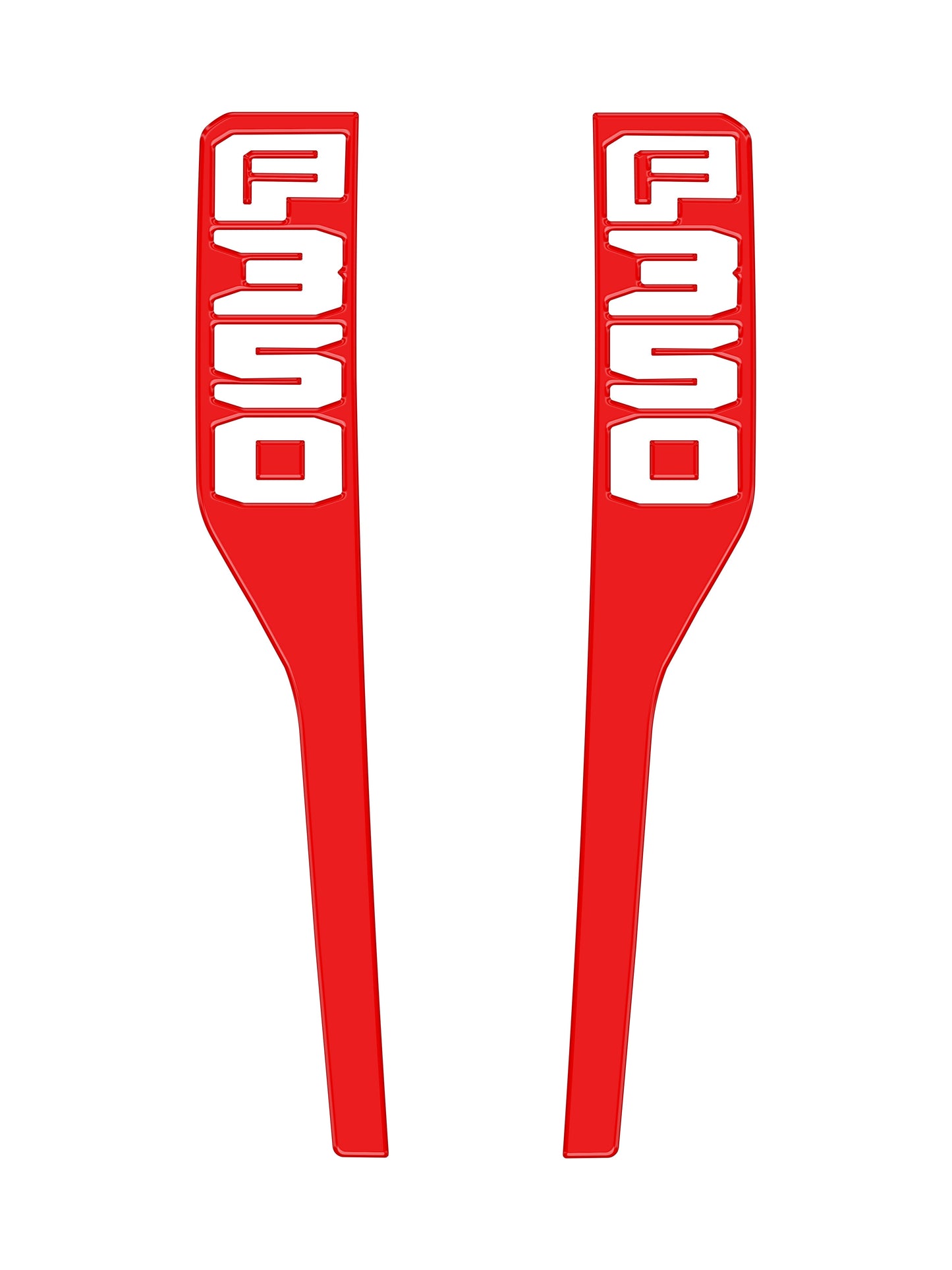 Front Fender Emblem Overlays Fits 2023-2026 Ford Super Duty