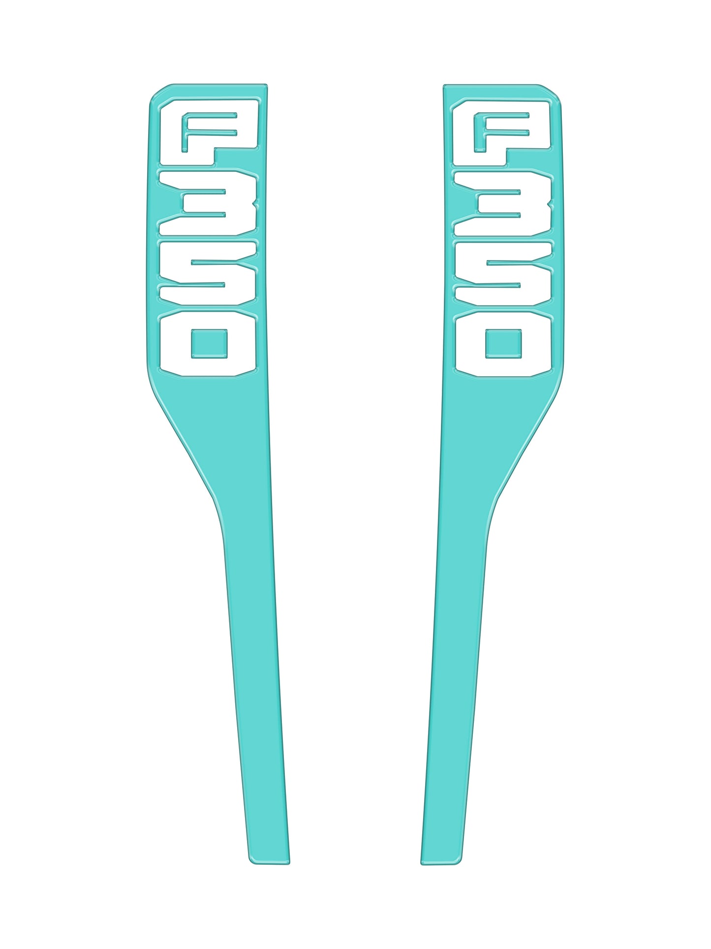 Front Fender Emblem Overlays Fits 2023-2026 Ford Super Duty