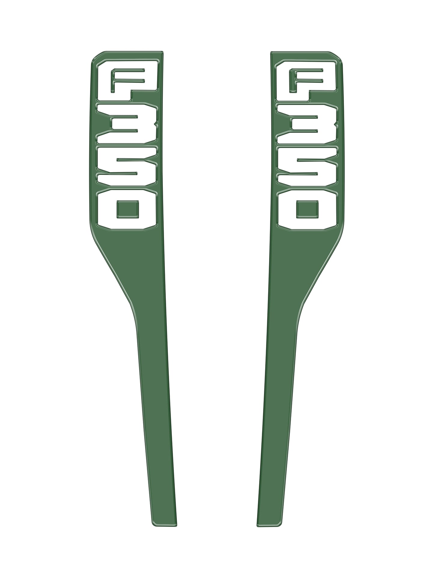 Front Fender Emblem Overlays Fits 2023-2026 Ford Super Duty