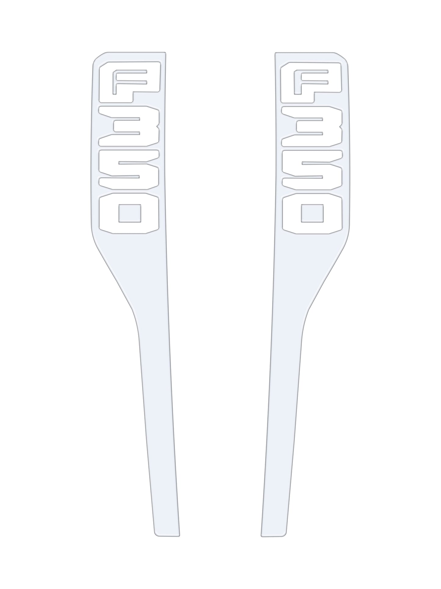 Front Fender Emblem Overlays Fits 2023-2026 Ford Super Duty