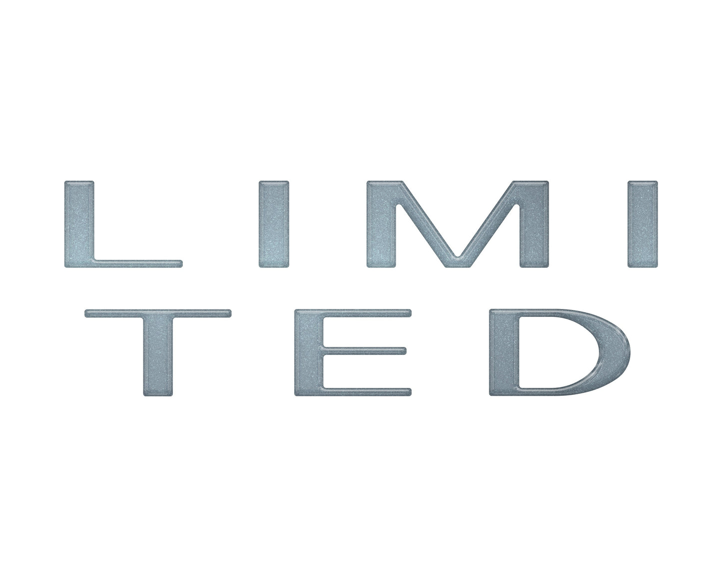 Limited Tailgate Letter Overlays Fits 2023-2026 Ford Super Duty Limited