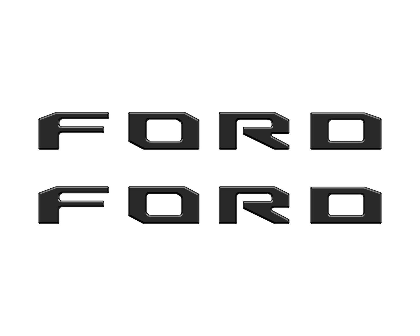 Running Board Letters Fits 2023-2026 Ford Super Duty & F-150 Crew Cab