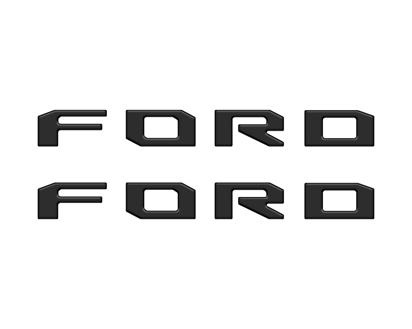 Running Board Letters Fits 2023-2026 Ford Super Duty & F-150 Crew Cab