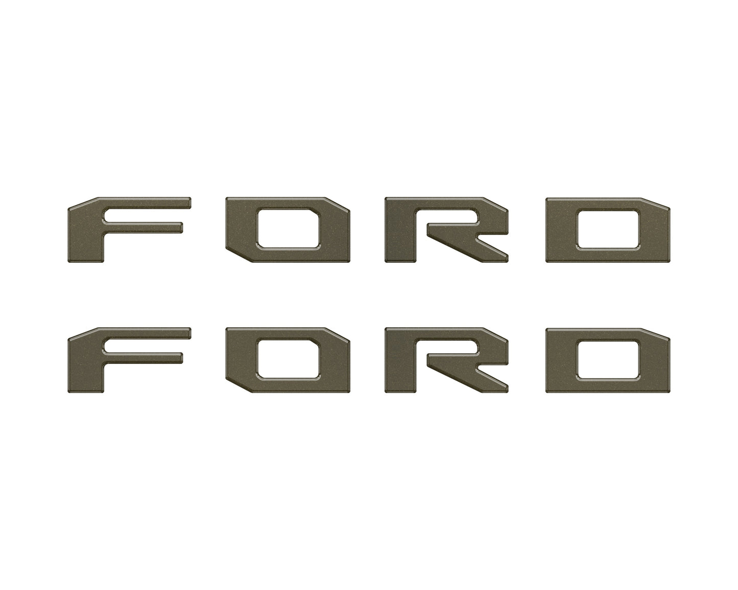 Running Board Letters Fits 2023-2026 Ford Super Duty & F-150 Crew Cab