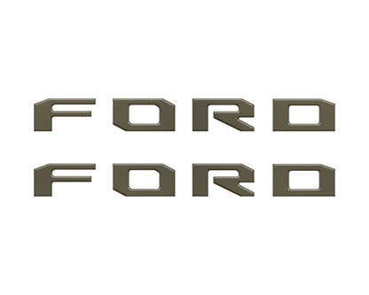 Running Board Letters Fits 2023-2026 Ford Super Duty & F-150 Crew Cab