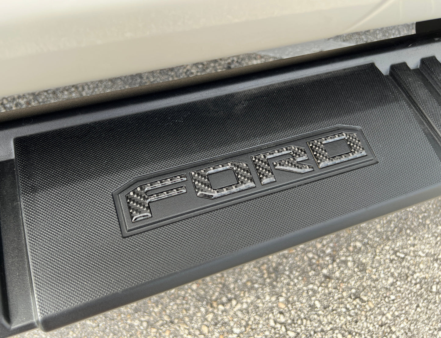 Running Board Letters Fits 2023-2026 Ford Super Duty & F-150 Crew Cab