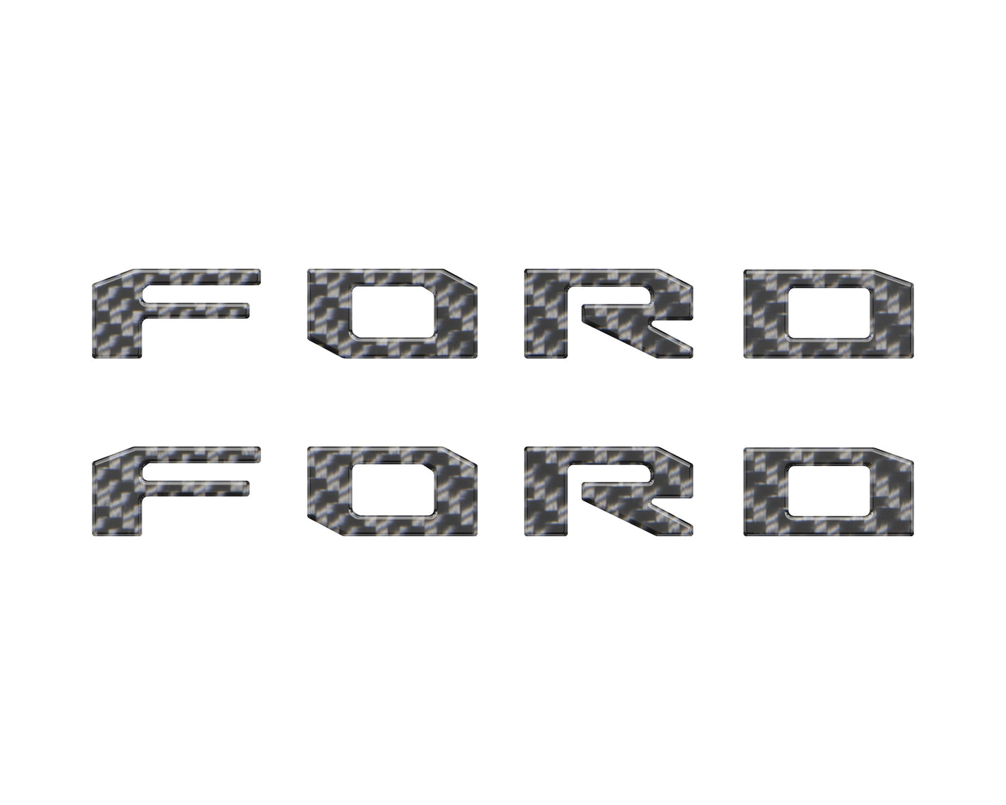 Running Board Letters Fits 2023-2026 Ford Super Duty & F-150 Crew Cab