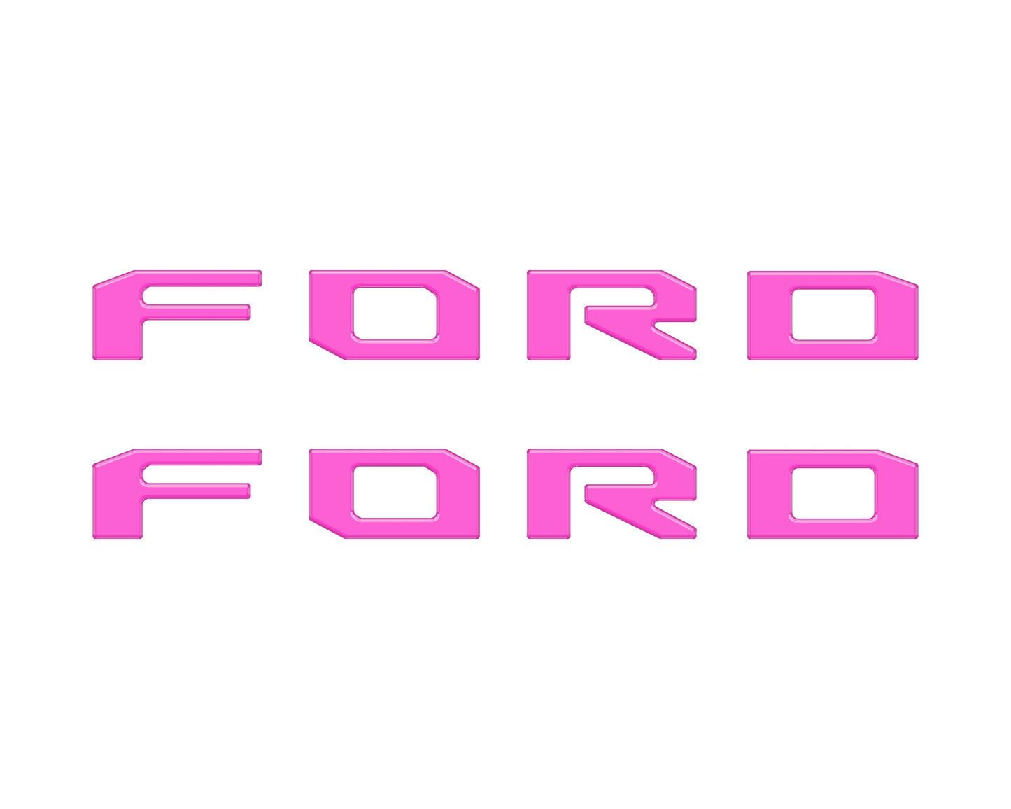 Running Board Letters Fits 2023-2026 Ford Super Duty & F-150 Crew Cab