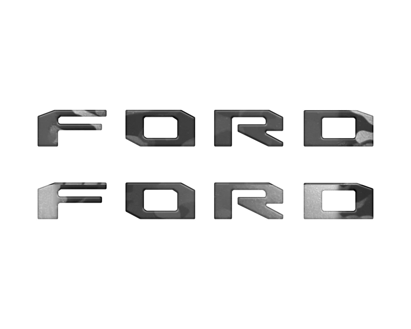 Running Board Letters Fits 2023-2026 Ford Super Duty & F-150 Crew Cab