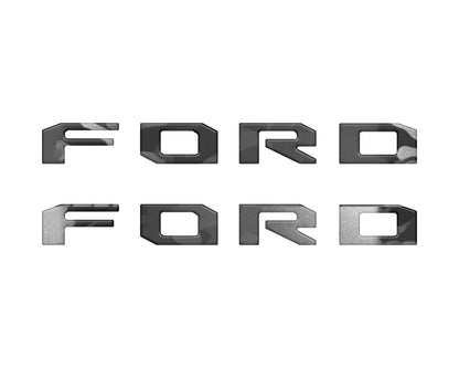 Running Board Letters Fits 2023-2026 Ford Super Duty & F-150 Crew Cab