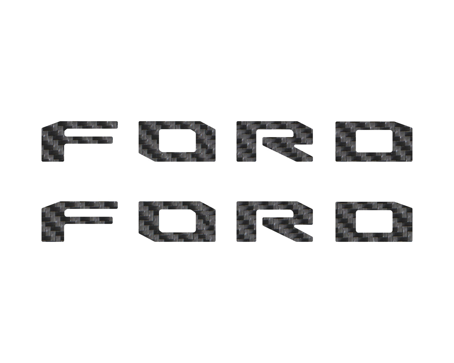 Running Board Letters Fits 2023-2026 Ford Super Duty & F-150 Crew Cab