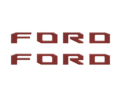 Running Board Letters Fits 2023-2026 Ford Super Duty & F-150 Crew Cab
