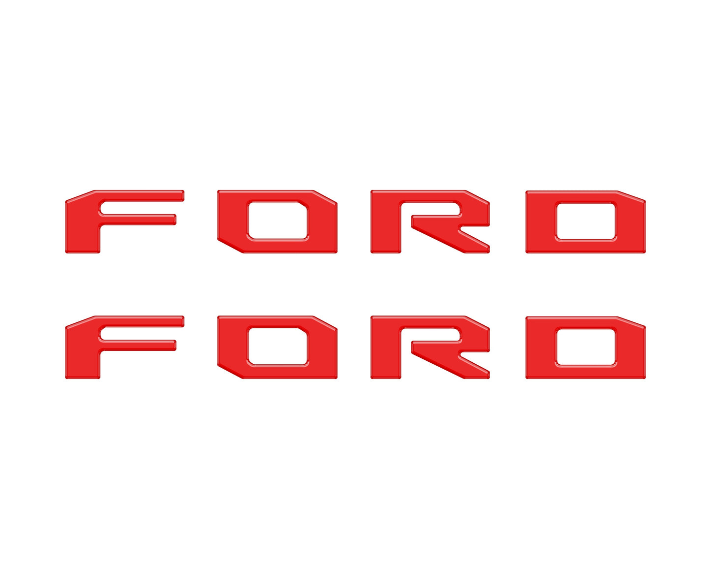 Running Board Letters Fits 2023-2026 Ford Super Duty & F-150 Crew Cab