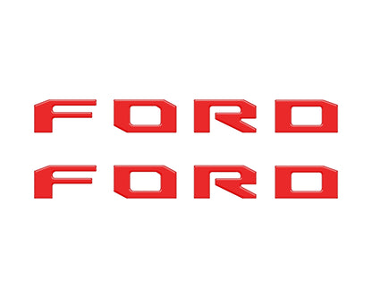 Running Board Letters Fits 2023-2026 Ford Super Duty & F-150 Crew Cab