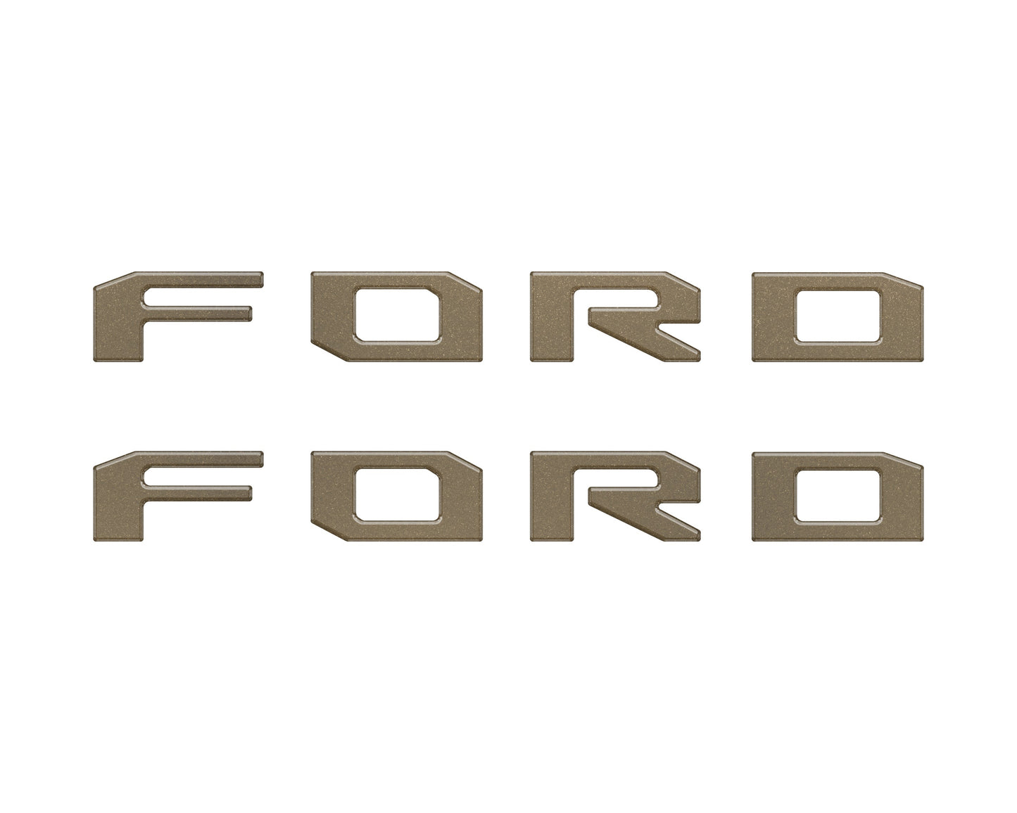 Running Board Letters Fits 2023-2026 Ford Super Duty & F-150 Crew Cab