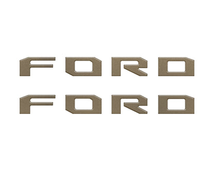 Running Board Letters Fits 2023-2026 Ford Super Duty & F-150 Crew Cab