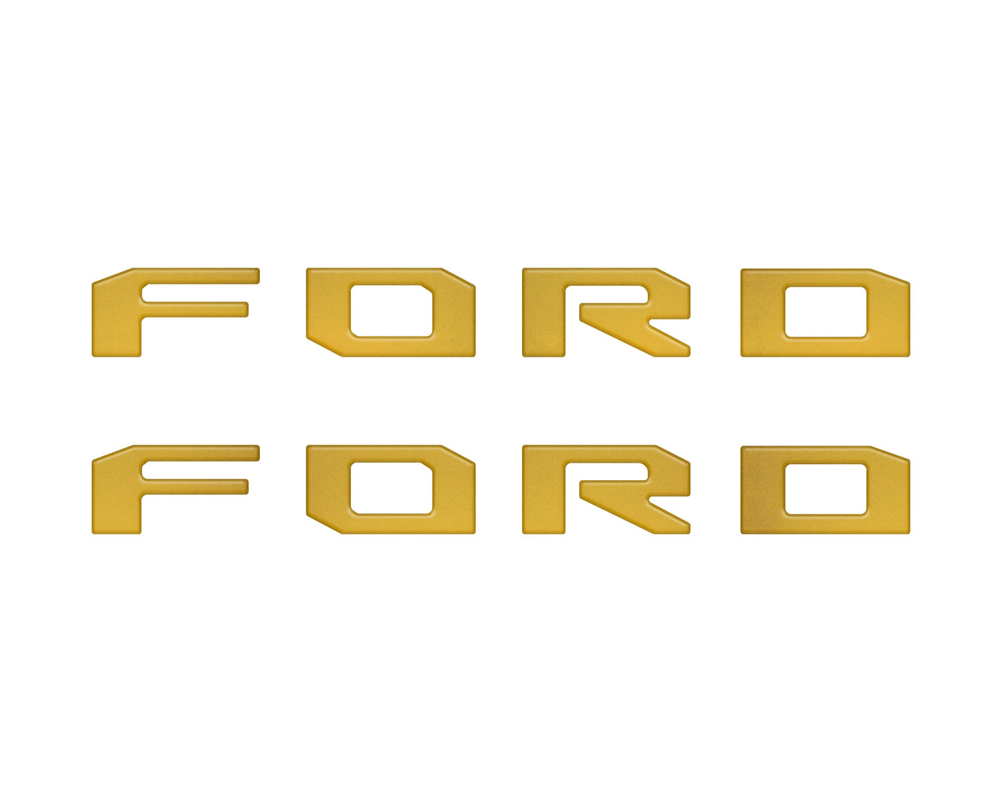 Running Board Letters Fits 2023-2026 Ford Super Duty & F-150 Crew Cab