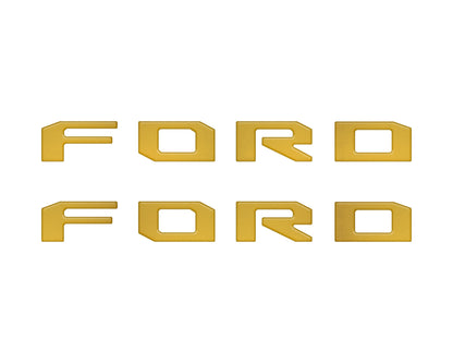 Running Board Letters Fits 2023-2026 Ford Super Duty & F-150 Crew Cab