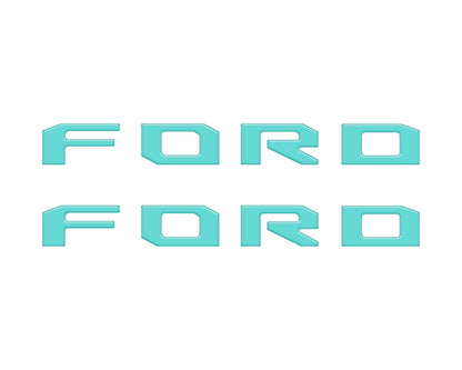 Running Board Letters Fits 2023-2026 Ford Super Duty & F-150 Crew Cab