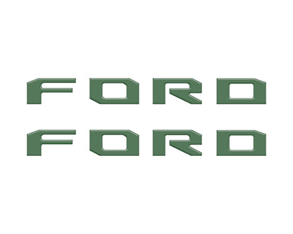 Running Board Letters Fits 2023-2026 Ford Super Duty & F-150 Crew Cab