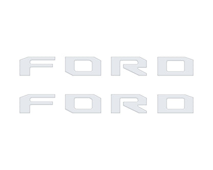 Running Board Letters Fits 2023-2026 Ford Super Duty & F-150 Crew Cab