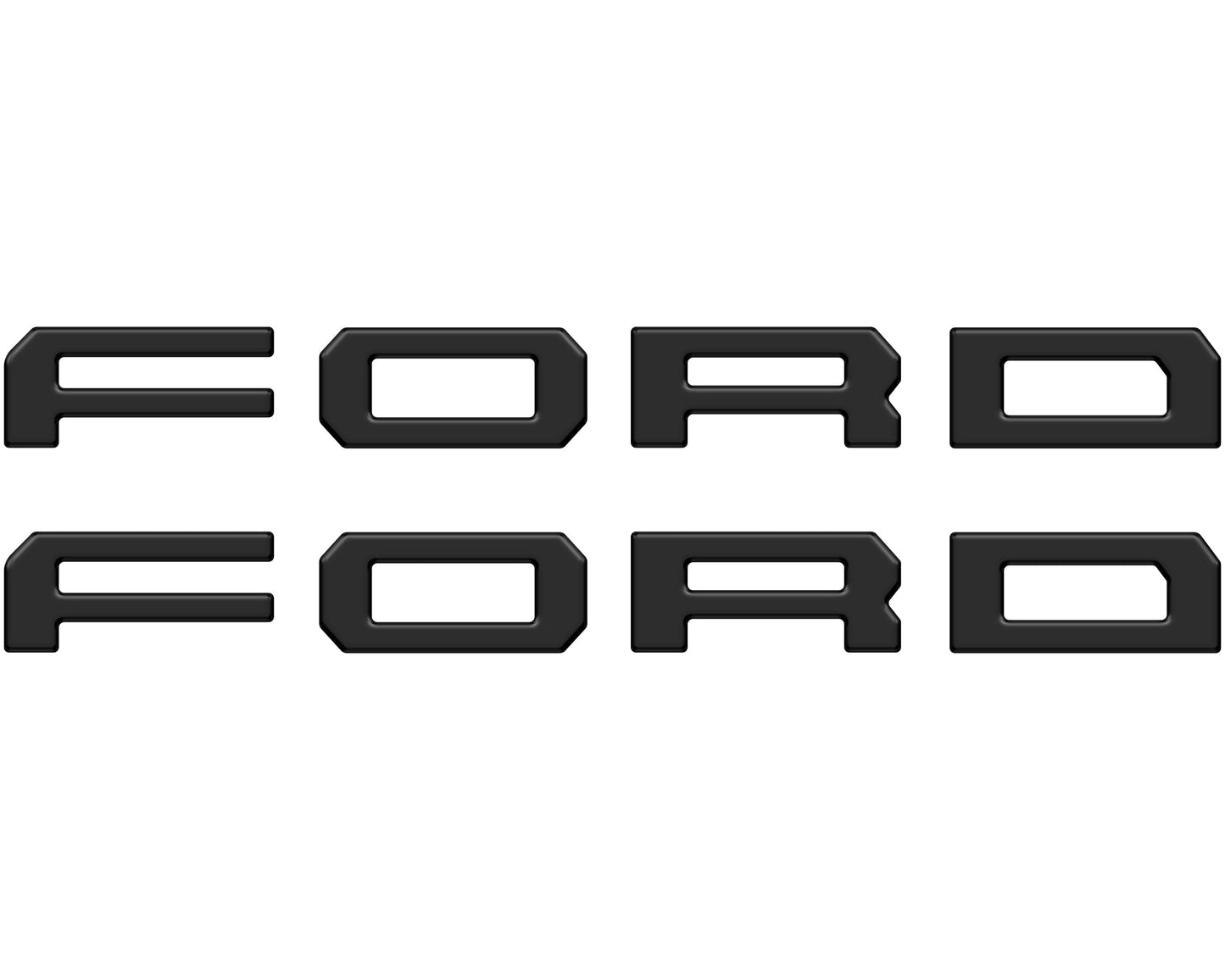 Running Board Letters Fits 2023-2026 Ford Super Duty & F-150 Crew Cab
