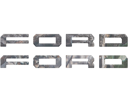 Running Board Letters Fits 2023-2026 Ford Super Duty & F-150 Crew Cab