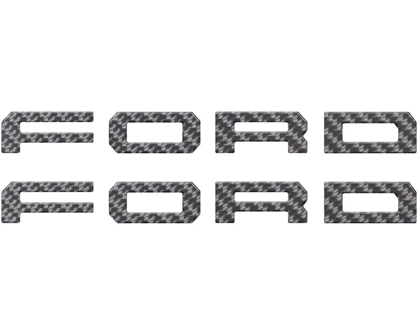 Running Board Letters Fits 2023-2026 Ford Super Duty & F-150 Crew Cab